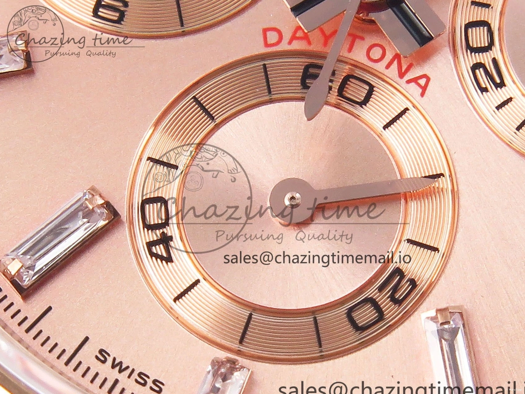 MiroTime 0402 Bold Daytona 116505 KING 1:1 Best Edition RG Crystal Dial on RG Bracelet SH 1938